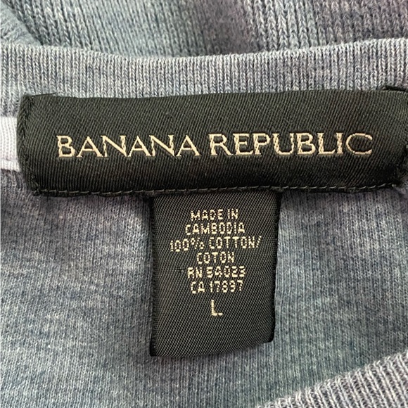 Banana Republic Large Blue Sweatshirt - Picture 5 of 6